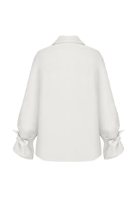 Linen soft overshirt jacket