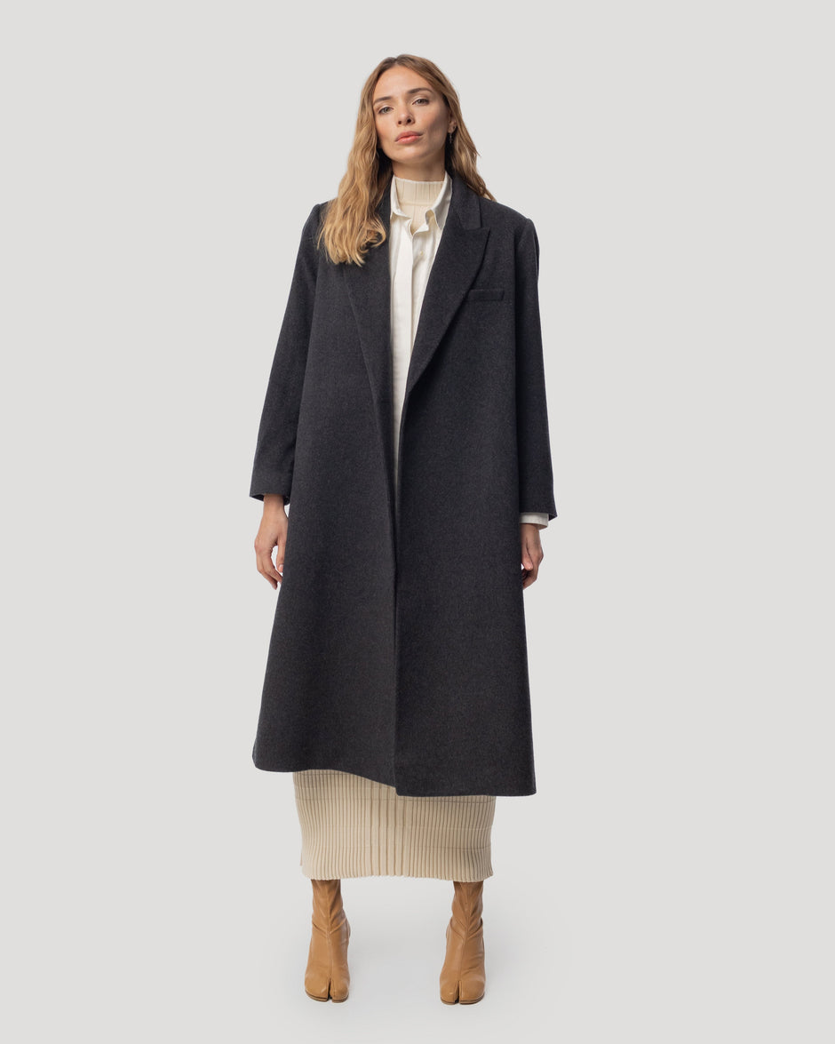 Timeless cashmere coat