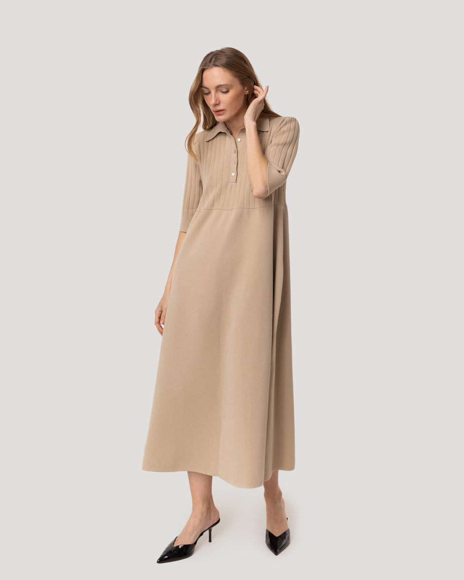 Textured weave dress