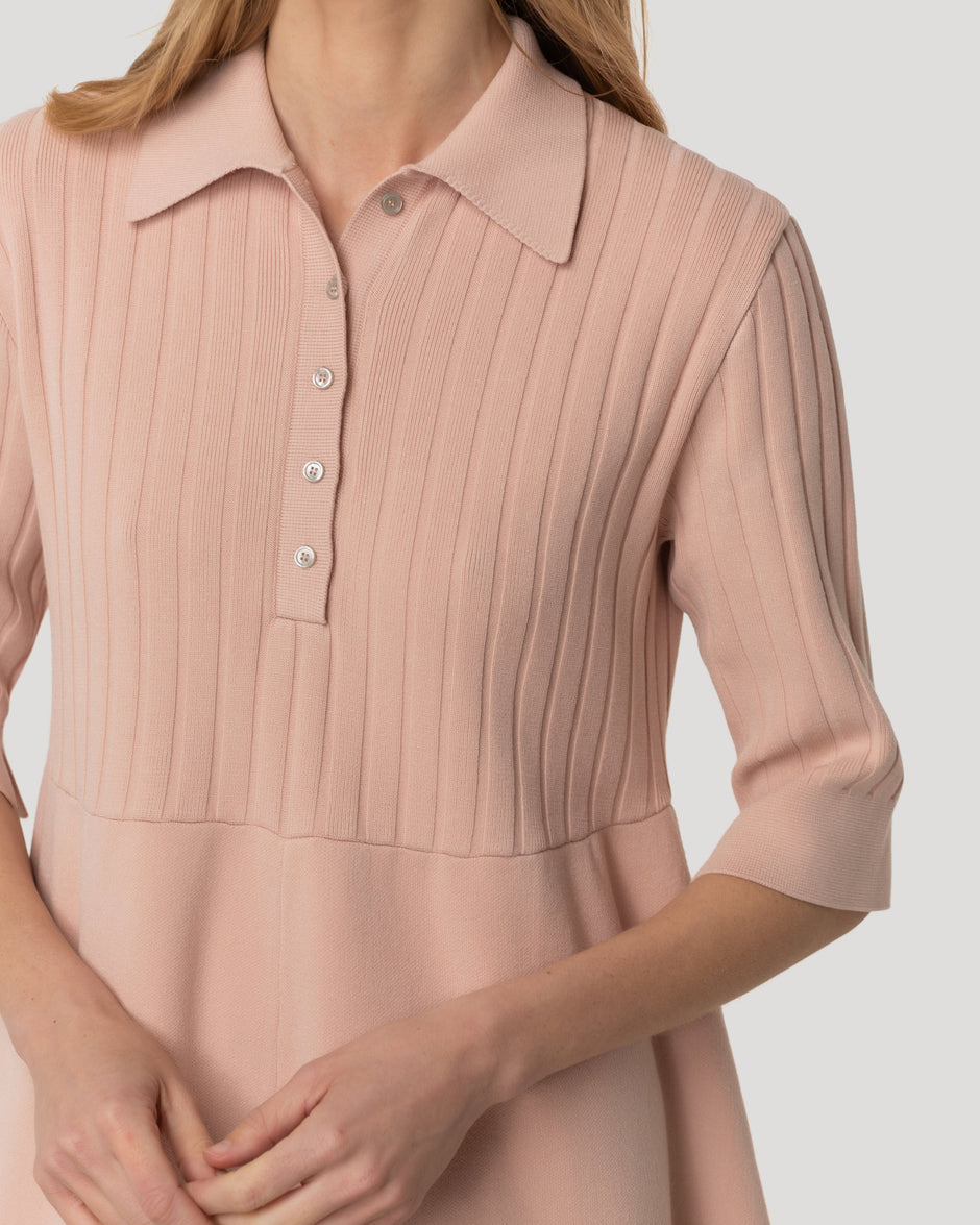 Textured weave dress