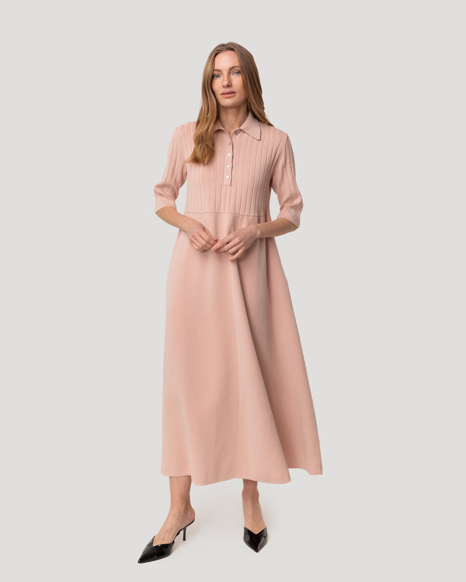 Textured weave dress