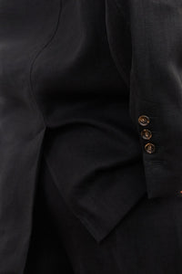 Hand-embroidered suit jacket