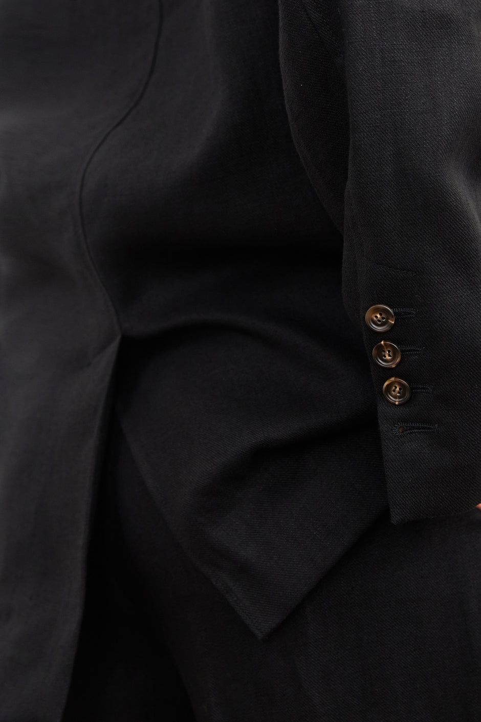 Hand-embroidered suit jacket