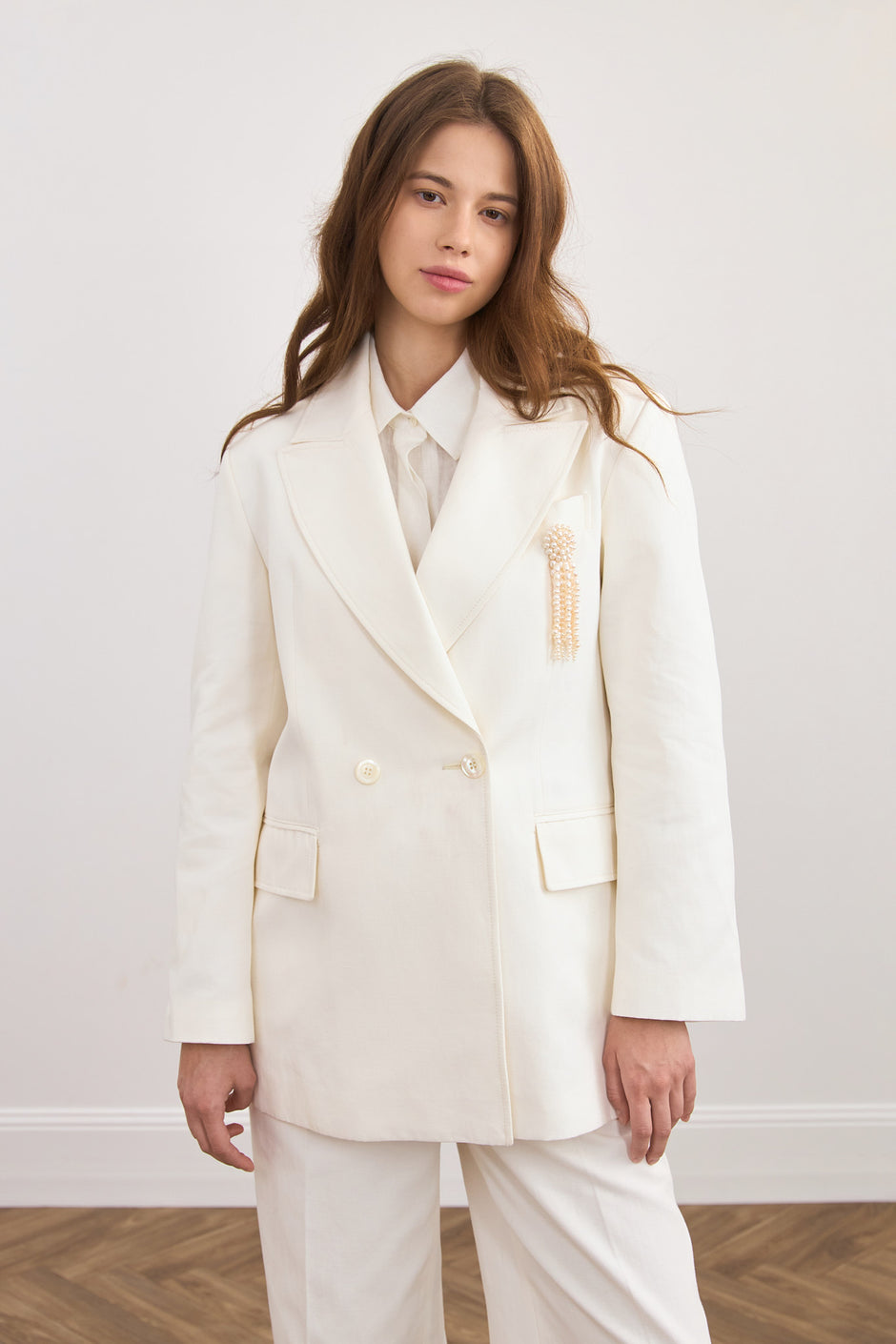 Jeansy twill suit jacket