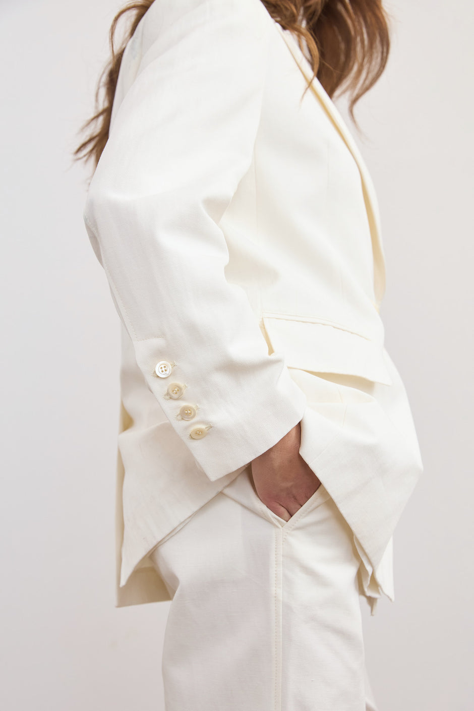 Jeansy twill suit jacket