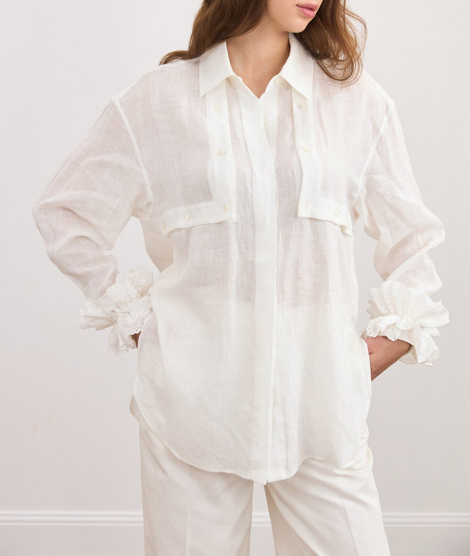 Pure linen shirt