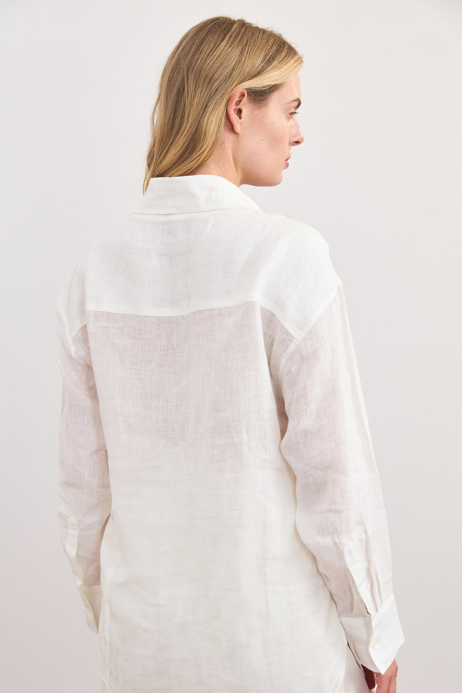 Pure linen shirt