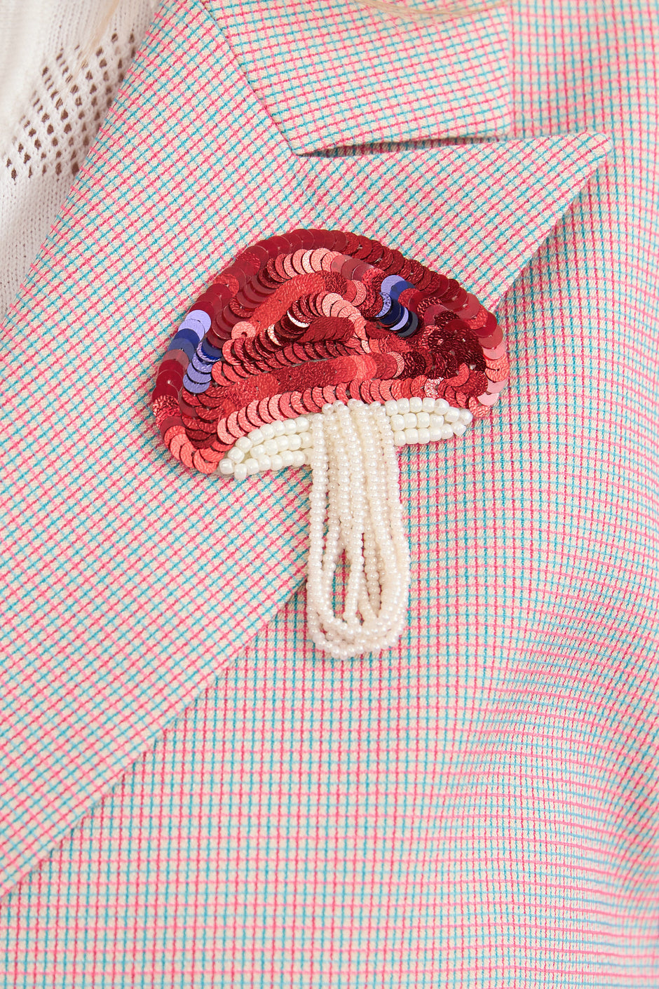 Check illusion jacket