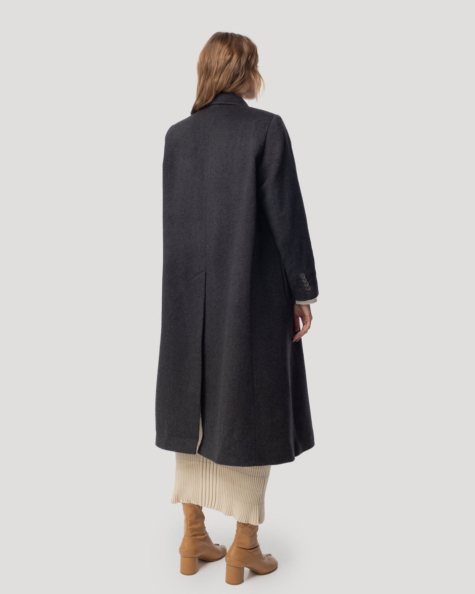 Timeless cashmere coat