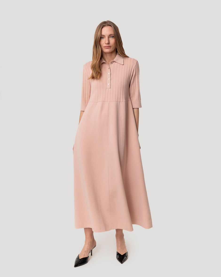 Textured weave dress