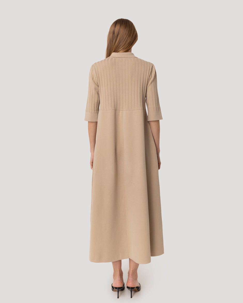 Textured weave dress