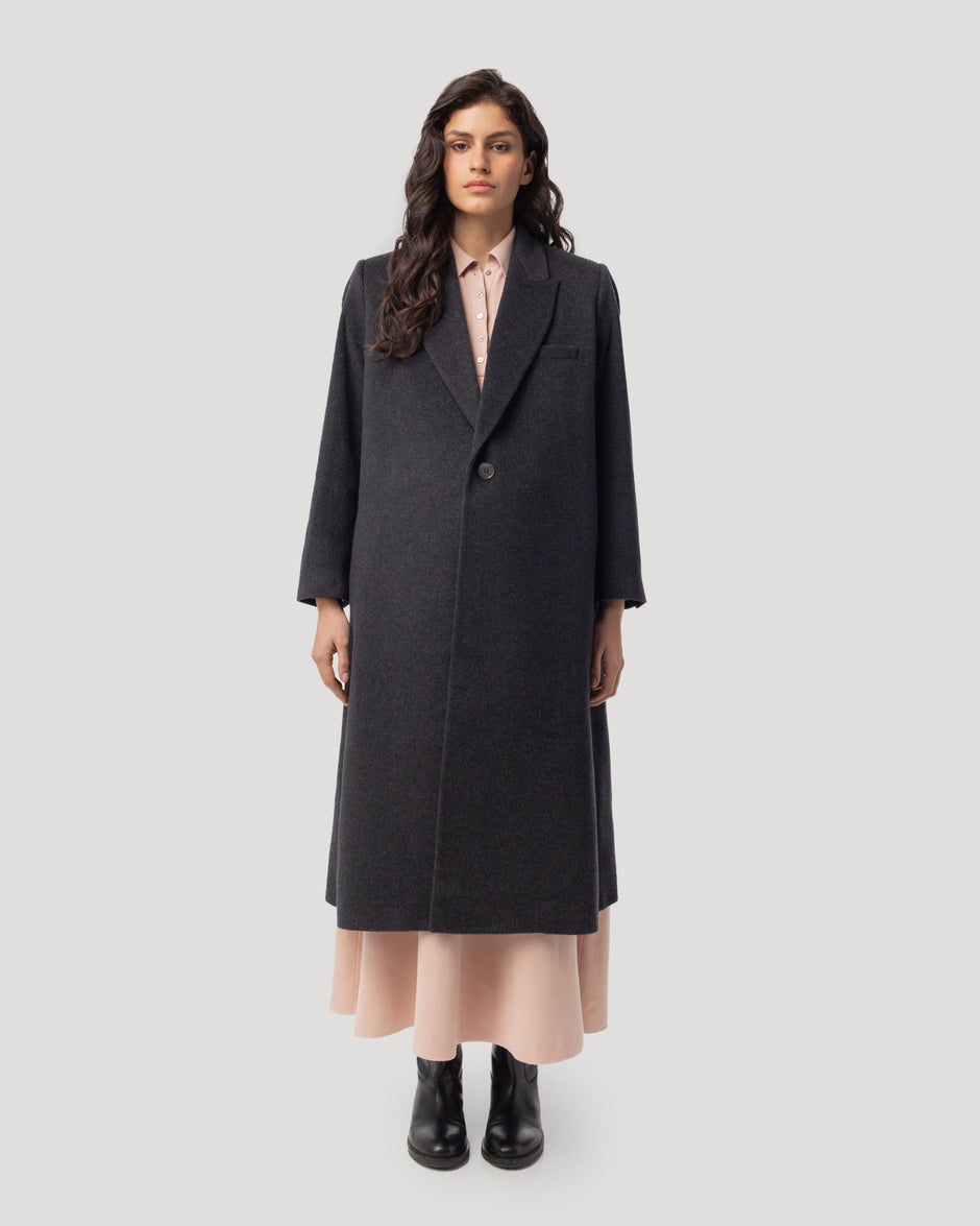Timeless cashmere coat