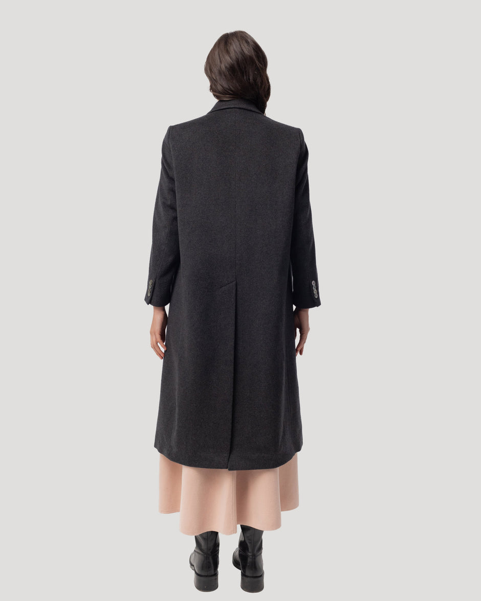 Timeless cashmere coat