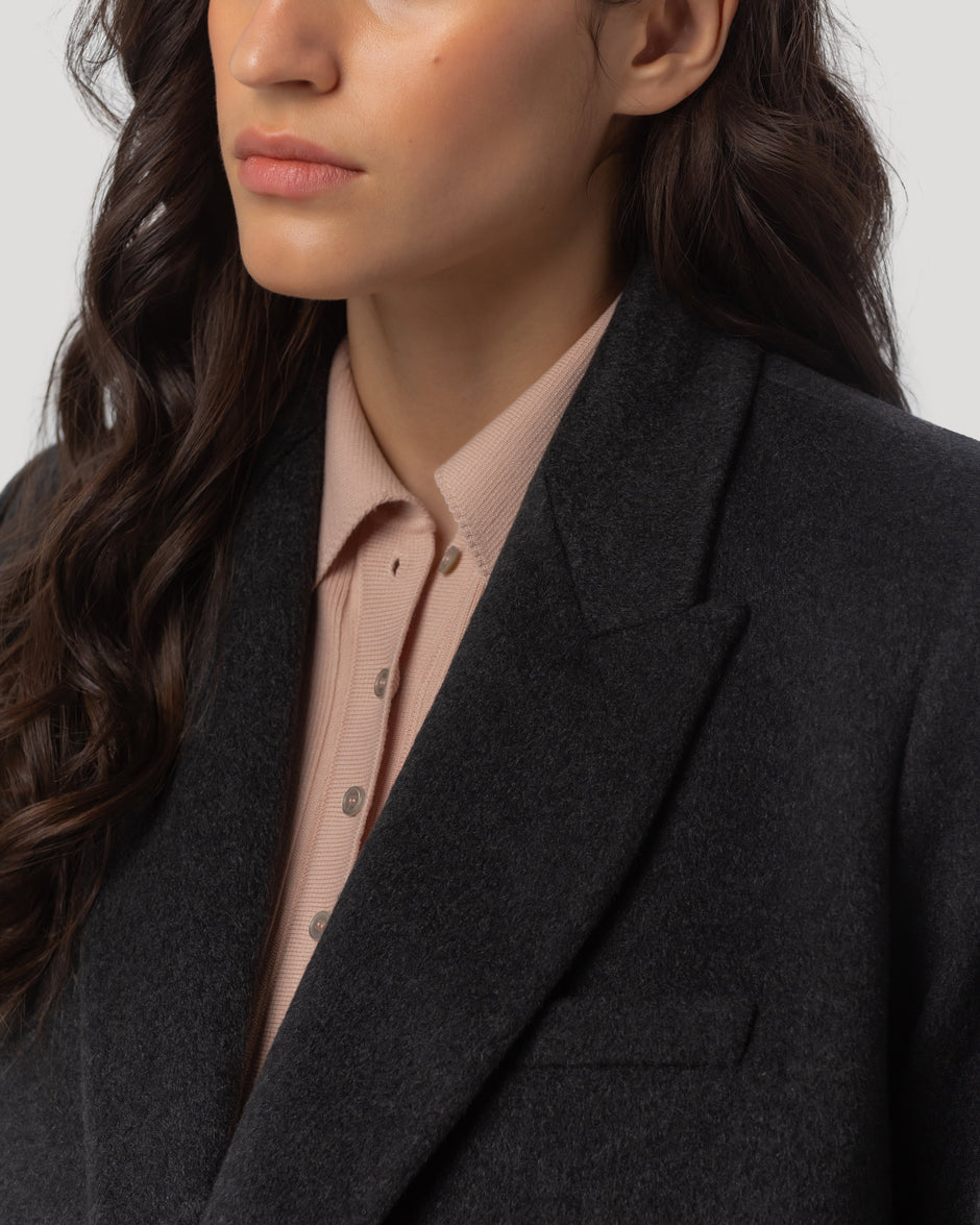 Timeless cashmere coat