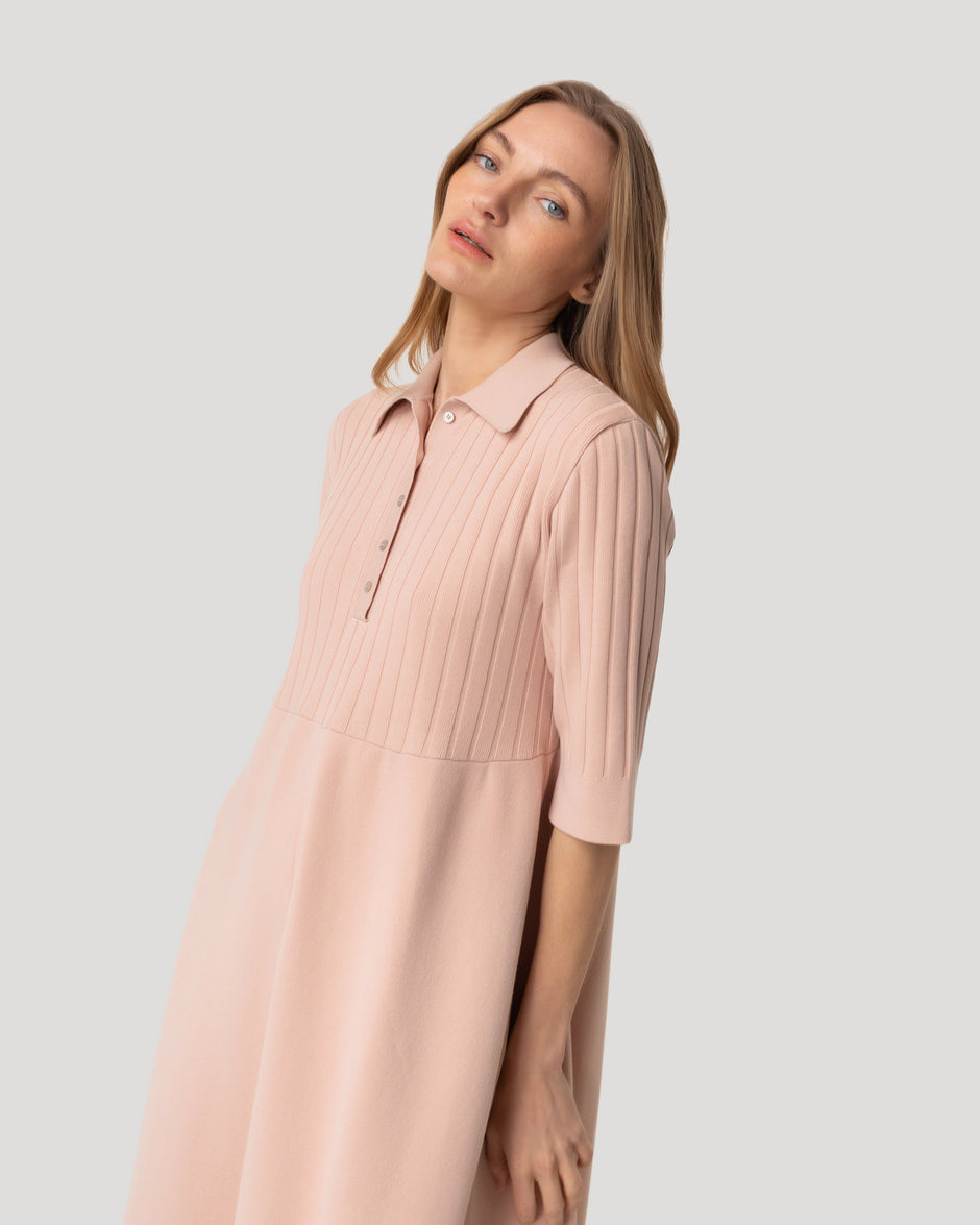 Textured weave dress