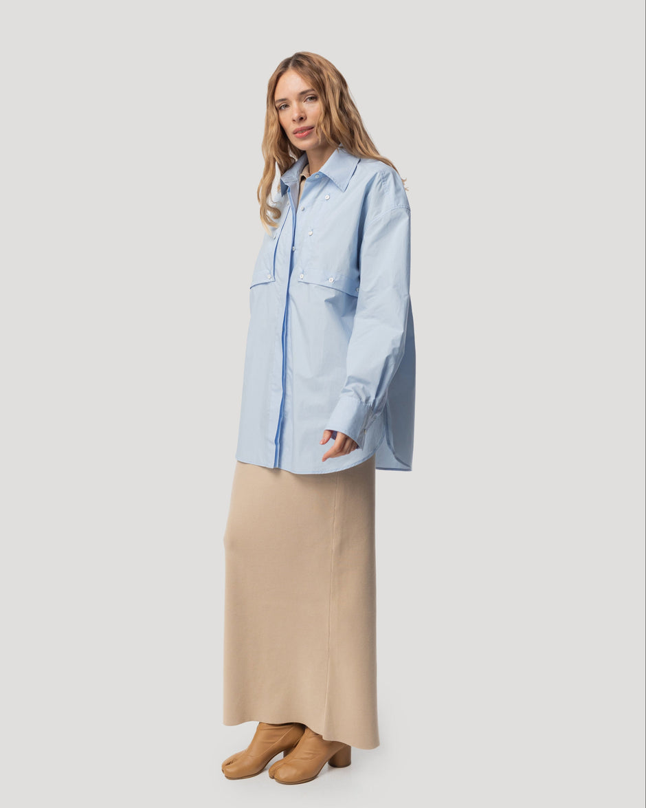 Comfort fit long skirt