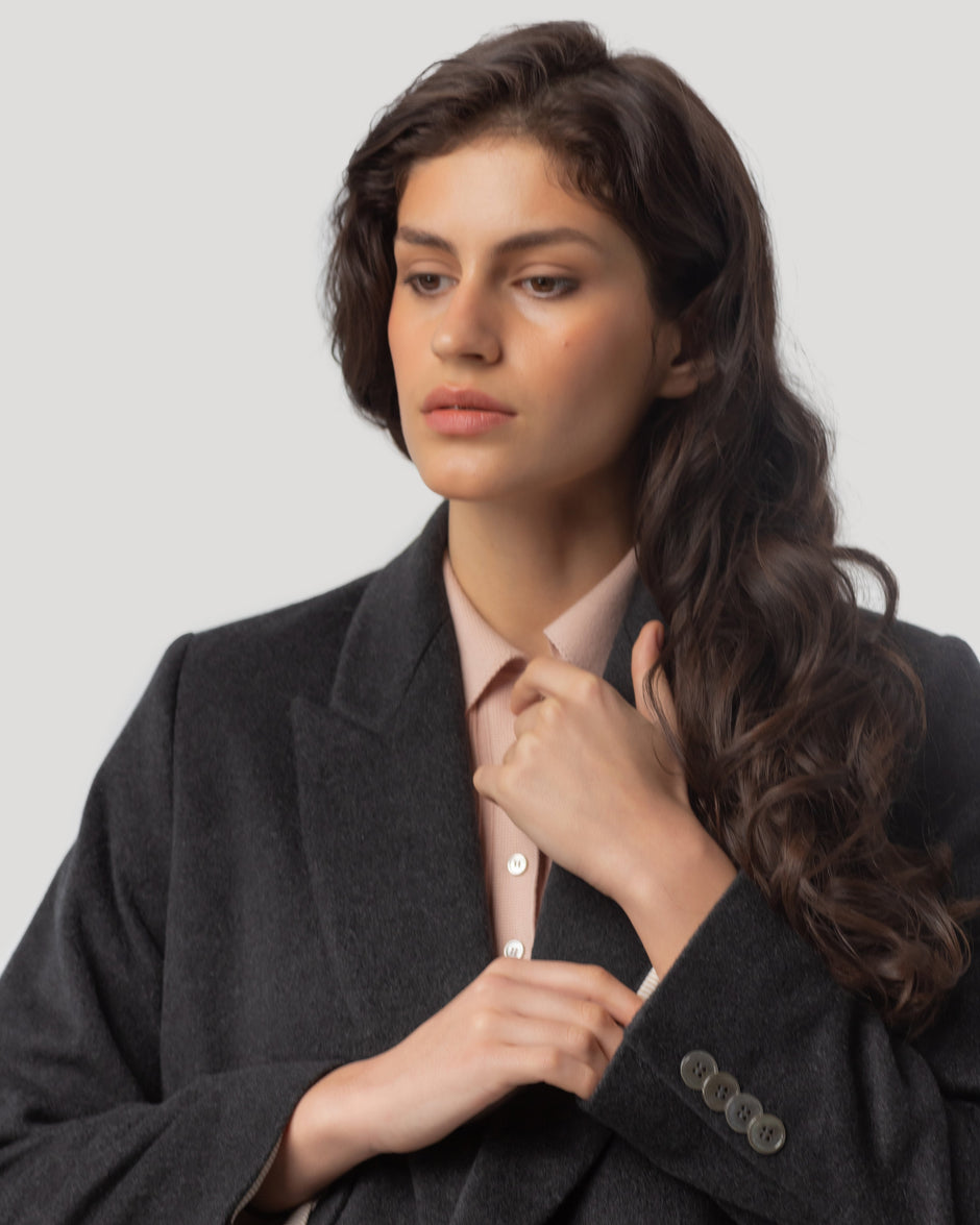 Timeless cashmere coat
