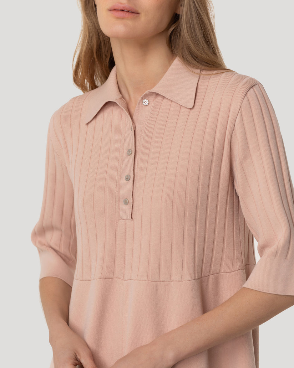 Textured weave dress