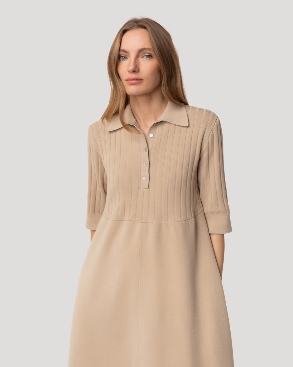 Textured weave dress