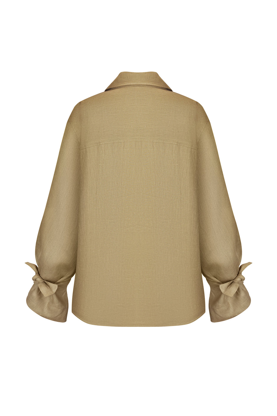 Linen soft overshirt jacket