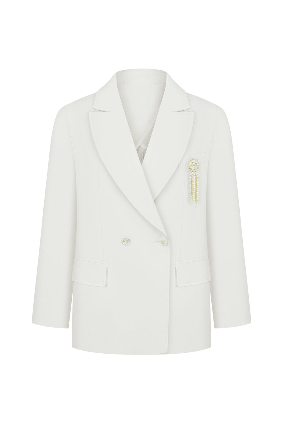 Jeansy twill suit jacket