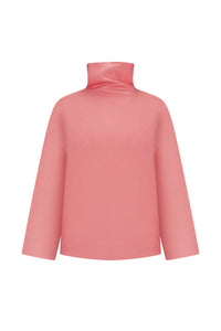 Wool pink sweater