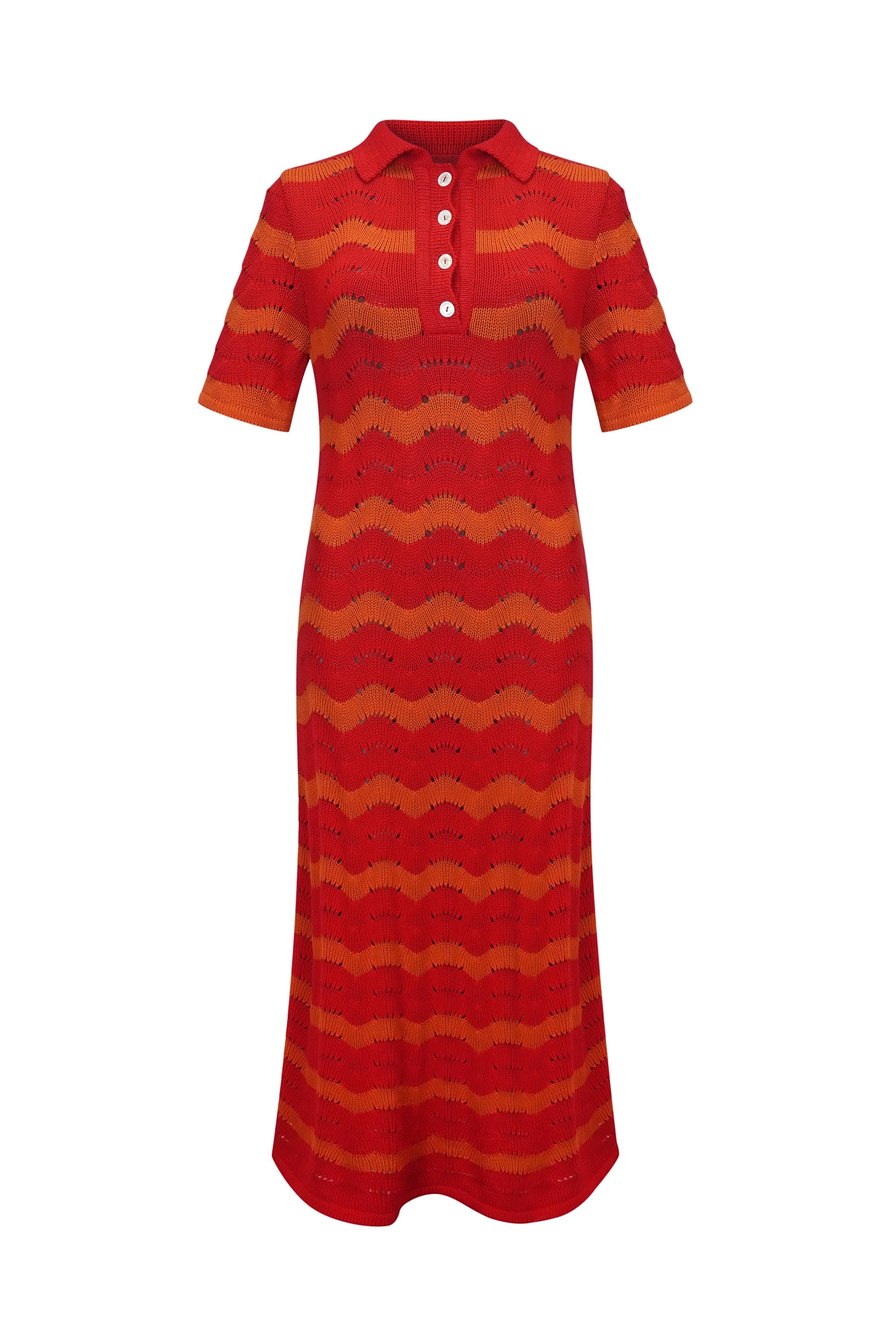 Wave knit dress Inner tiger Wave knit dress Inner tiger